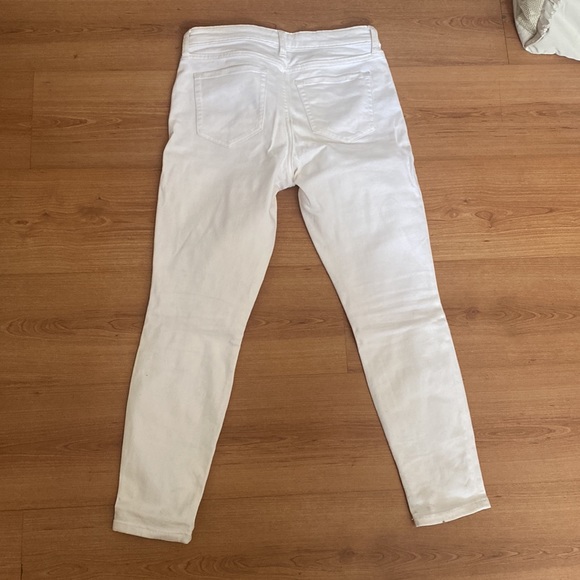 ❣️sold❣️ Gap skinny white jeans - Picture 4 of 4